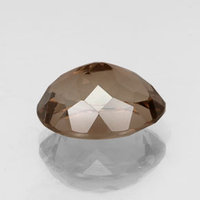 Smoky Quartz Gemstone in 16 x 12 mm (calibrated) Size for Sale, Smoky Quartz Stone in Brown Color