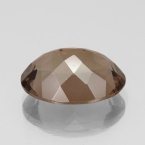 Smoky Quartz Gemstone in 20 x 15 mm (calibrated) Size for Sale, Smoky Quartz Stone in Brown Color