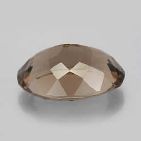 Smoky Quartz Gemstone in 18 x 13 mm (calibrated) Size for Sale, Smoky Quartz Stone in Brown Color