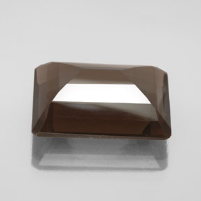 Smoky Quartz Gemstone in 18 x 13 mm (calibrated) Size for Sale, Smoky Quartz Stone in Brown Color