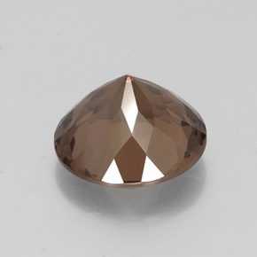 Smoky Quartz Gemstone in 16.1 mm Size for Sale, Smoky Quartz Stone in Brown Color