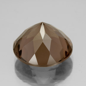 Smoky Quartz Gemstone in 13 mm (calibrated) Size for Sale, Smoky Quartz Stone in Brown Color