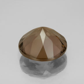 Smoky Quartz Gemstone in 11 mm (calibrated) Size for Sale, Smoky Quartz Stone in Brown Color