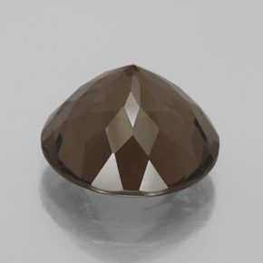 Smoky Quartz Gemstone in 13 mm (calibrated) Size for Sale, Smoky Quartz Stone in Brown Color