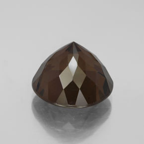 Smoky Quartz Gemstone in 13 mm (calibrated) Size for Sale, Smoky Quartz Stone in Brown Color