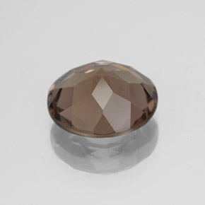 Smoky Quartz Gemstone in 11 mm (calibrated) Size for Sale, Smoky Quartz Stone in Brown Color