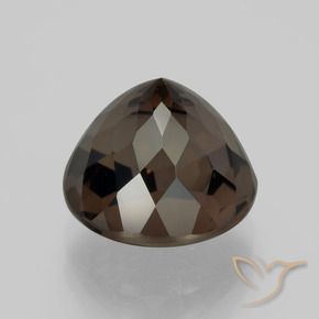 Smoky Quartz Gemstone in 11 mm (calibrated) Size for Sale, Smoky Quartz Stone in Brown Color
