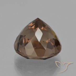 Smoky Quartz Gemstone in 12 mm (calibrated) Size for Sale, Smoky Quartz Stone in Medium Brown Color