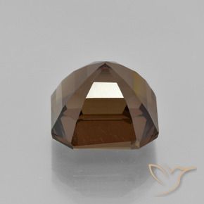 Smoky Quartz Gemstone in 12 x 12 mm (calibrated) Size for Sale, Smoky Quartz Stone in Medium Brown Color