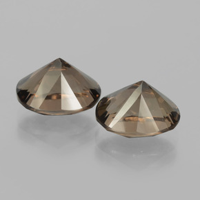 Smoky Quartz Gemstone in 10.7 x 8 mm Size for Sale, Smoky Quartz Stone in Brown Color