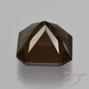 Smoky Quartz Gemstone in 13 x 13 mm (calibrated) Size for Sale, Smoky Quartz Stone in Brown Color