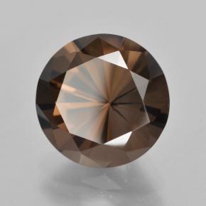 6.57 ct Brown Smoky Quartz Stone, Natural Smoky Quartz in Diamond-Cut Shape for Sale