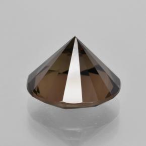 Smoky Quartz Gemstone in 13 mm (calibrated) Size for Sale, Smoky Quartz Stone in Deep Brown Color