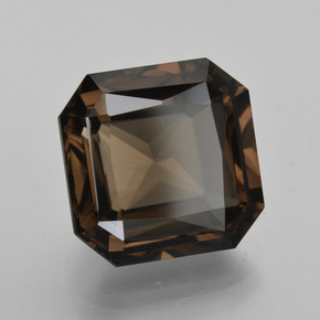 7.19 ct Brown Smoky Quartz Stone, Natural Smoky Quartz in Octagon / Scissor Cut Shape for Sale