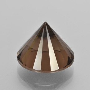 Smoky Quartz Gemstone in 15.7 mm Size for Sale, Smoky Quartz Stone in Brown Color