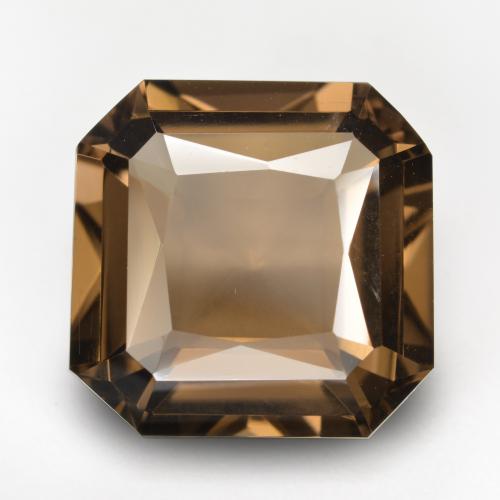 Hickory Brown Smoky Quartz Gem - 9.5ct Octagon / Scissor Cut (ID: 408314)