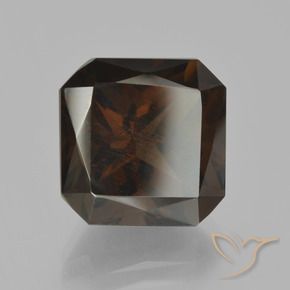 8.80 ct Brown Smoky Quartz Stone, Natural Smoky Quartz in Octagon / Scissor Cut Shape for Sale