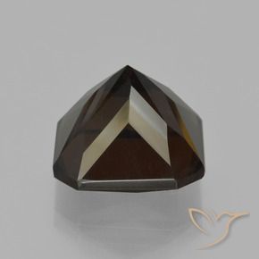 Smoky Quartz Gemstone in 12 x 12 mm (calibrated) Size for Sale, Smoky Quartz Stone in Medium Brown Color