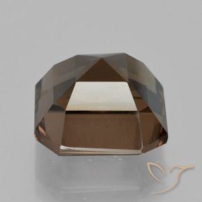 Smoky Quartz Gemstone in 11 x 11 mm (calibrated) Size for Sale, Smoky Quartz Stone in Reddish Brown Color