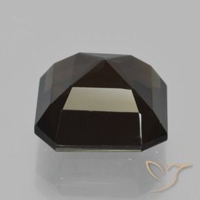 Smoky Quartz Gemstone in 11 x 11 mm (calibrated) Size for Sale, Smoky Quartz Stone in Chocolate Brown Color