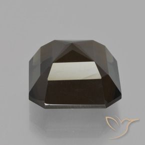 Smoky Quartz Gemstone in 13 x 13 mm (calibrated) Size for Sale, Smoky Quartz Stone in Dark Brown Color