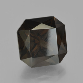 8.94 ct Brown Smoky Quartz Stone, Natural Smoky Quartz in Octagon / Scissor Cut Shape for Sale