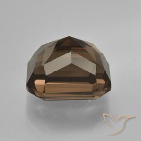 Smoky Quartz Gemstone in 13 x 11 mm (calibrated) Size for Sale, Smoky Quartz Stone in Umber Brown Color