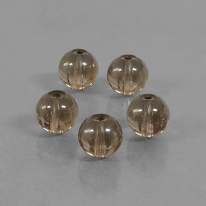 3.3ct Drilled Sphere Brown Smoky Quartz Gem for sale 3.3ct Drilled Sphere Brown Smoky Quartz Gem (ID: 423074)