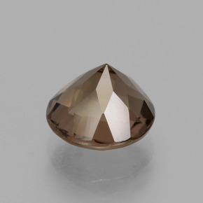 Smoky Quartz Gemstone in 8 mm (calibrated) Size for Sale, Smoky Quartz Stone in Brown Color