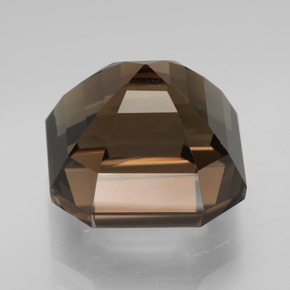 Smoky Quartz Gemstone in 12 x 12 mm (calibrated) Size for Sale, Smoky Quartz Stone in Umber Brown Color