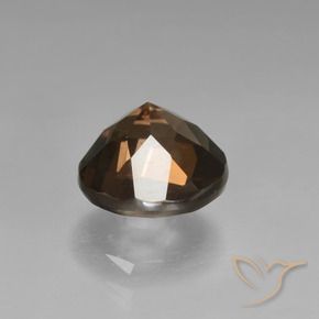 Smoky Quartz Gemstone in 7.5 mm (calibrated) Size for Sale, Smoky Quartz Stone in Brown Color