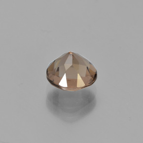 Smoky Quartz Gemstone in 8 mm (calibrated) Size for Sale, Smoky Quartz Stone in Gingerbread Brown Color