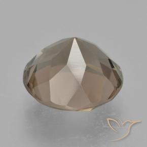 Smoky Quartz Gemstone in 11 mm (calibrated) Size for Sale, Smoky Quartz Stone in Warm Brown Color