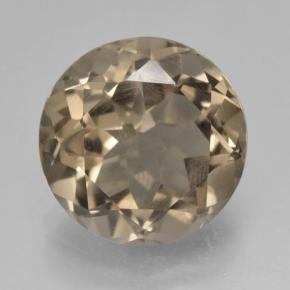 4.7ct Round Facet Brown Smoky Quartz Gem for sale 4.7ct Round Facet Brown Smoky Quartz Gem (ID: 463807)