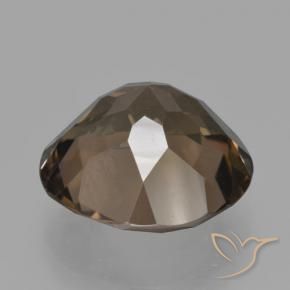 Smoky Quartz Gemstone in 16 mm (calibrated) Size for Sale, Smoky Quartz Stone in Medium Brown Color