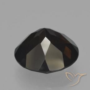 Smoky Quartz Gemstone in 16 mm (calibrated) Size for Sale, Smoky Quartz Stone in Dark Brown Color