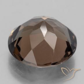 Smoky Quartz Gemstone in 16 mm (calibrated) Size for Sale, Smoky Quartz Stone in Medium Brown Color