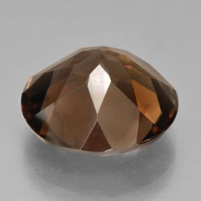 Smoky Quartz Gemstone in 15 mm (calibrated) Size for Sale, Smoky Quartz Stone in Medium Brown Color