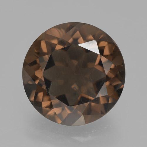 Hickory Brown 烟晶 Gem - 3.8ct 圆形切面 (ID: 463896)