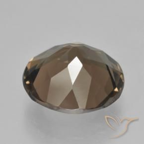 Smoky Quartz Gemstone in 11 mm (calibrated) Size for Sale, Smoky Quartz Stone in Medium Brown Color