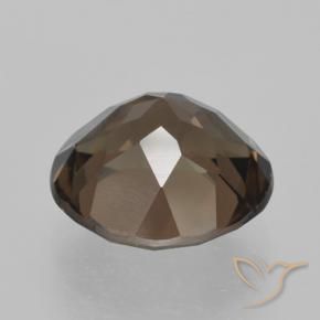 Smoky Quartz Gemstone in 11 mm (calibrated) Size for Sale, Smoky Quartz Stone in Gingerbread Brown Color