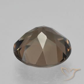 Smoky Quartz Gemstone in 11 mm (calibrated) Size for Sale, Smoky Quartz Stone in Gingerbread Brown Color