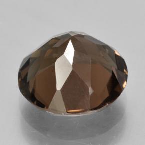 Smoky Quartz Gemstone in 12 mm (calibrated) Size for Sale, Smoky Quartz Stone in Medium Brown Color