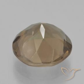 Smoky Quartz Gemstone in 11 mm (calibrated) Size for Sale, Smoky Quartz Stone in Light Mocha Color