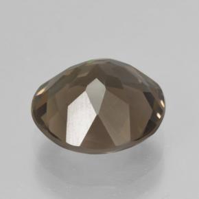 Smoky Quartz Gemstone in 10.5 mm Size for Sale, Smoky Quartz Stone in Warm Brown Color