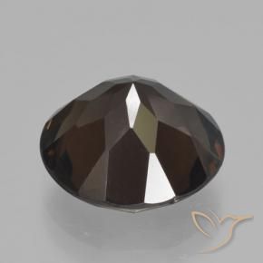 Smoky Quartz Gemstone in 13 mm (calibrated) Size for Sale, Smoky Quartz Stone in Medium Brown Color