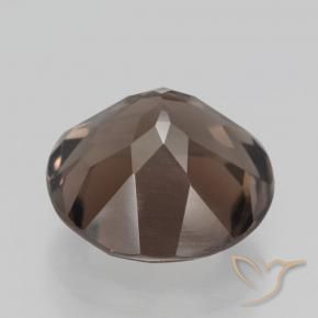 Smoky Quartz Gemstone in 11 mm (calibrated) Size for Sale, Smoky Quartz Stone in Warm Brown Color