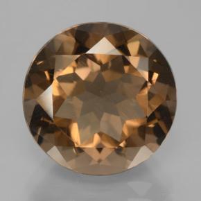 7.6ct Round Facet Brown Smoky Quartz Gem for sale 7.6ct Round Facet Brown Smoky Quartz Gem (ID: 465774)