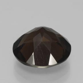 Smoky Quartz Gemstone in 12.4 mm Size for Sale, Smoky Quartz Stone in Brown Color