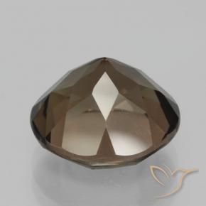 Smoky Quartz Gemstone in 13 mm (calibrated) Size for Sale, Smoky Quartz Stone in Warm Brown Color
